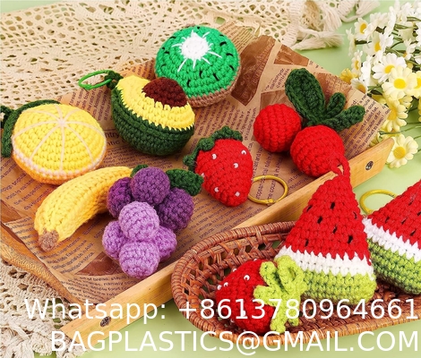 Beginner Crochet Kit - Hand-Crochet, Decorative Keychain, Crochet Kit for Beginners with Step-by-Step Instruction
