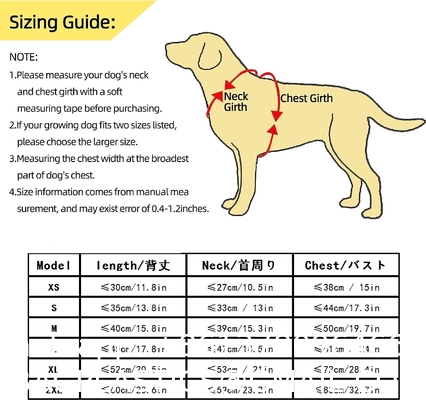 Dog Waterproof Raincoat with Poncho Hoodie, High Reflective Adjustable Yellow Pet Rain Jacket with Leash Hole