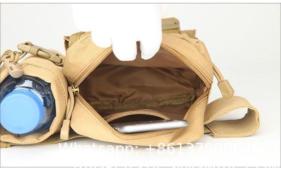 Tactical Waist Bag ornaments Fanny Pack, Utility Belt With Water Bottle Holder, Suitable For Hiking Mountaineeri