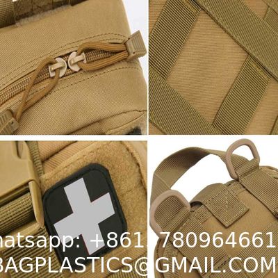 1000D Molle Ifak Pouch Rip Away, Tactical Tear Away Medical Pouch Empty, ornaments First Aid Pouch Bag Only for Camping