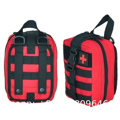 ornaments First Aid Pouch Bag, ornaments Chest Shoulder Backpack, Outdoor Emergency Survival Kit Quick Release Design