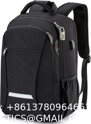 Travel Laptop Backpack, Business Backpack Anti-Theft with USB Charging Port Password Lock, Durable Water Resistant