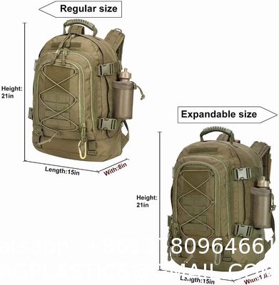Backpack for Men Large ornaments Backpack Tactical Travel Backpack for Work,Camping,Hunting,Hiking