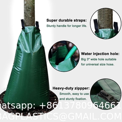 Tree Watering Bag, 20 Gallon Slow Release Watering Bag for Trees, Tree Irrigation Bag Made of Durable PVC Material
