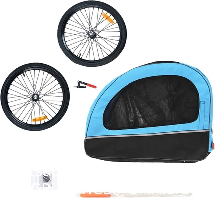 Dog Trailer, Medium Dog Buggy, Bicycle Trailer for Small and Medium Dogs Under 88 lbs