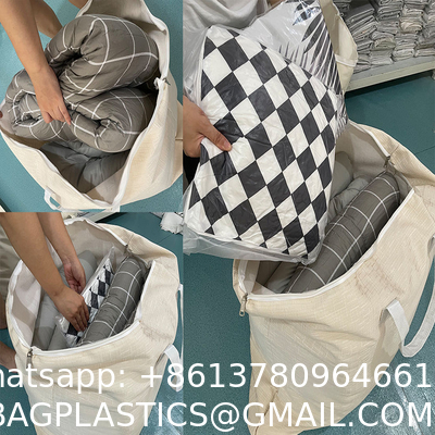 Extra-Large Thickened Moving Packing Bag Quilt Storage Bag Luggage Bag Cloth High-Value Hand-Carried Students Going Out