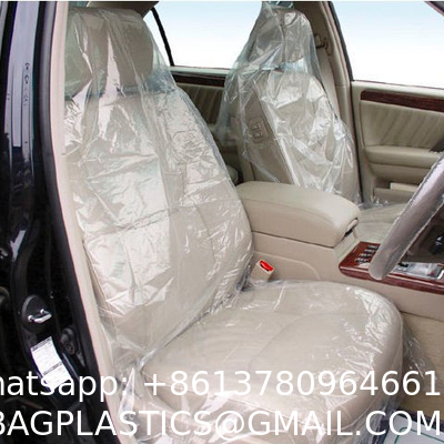Disposable Seat Covers, Car Disposable Universal Pla Seat Covers for Airplane Seats, Salon Chairs, Restaurant Seat