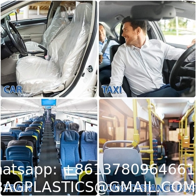 Disposable Seat Covers, Car Disposable Universal Pla Seat Covers for Airplane Seats, Salon Chairs, Restaurant Seat