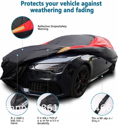 Custom Size and Logo Uv Protection Body Car Cover Sun Wholesale Good Quality Polyester 52X48X32CM 0.8-3kg 200 Pcs