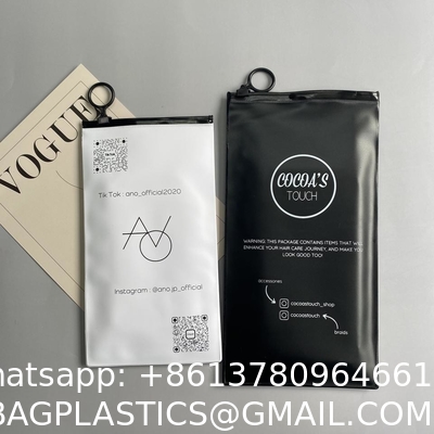 Phone Case Packing Pvc Zipper Bag Customized Logo Printing Plastic Bag Packaging Frosted Ziplock Bag