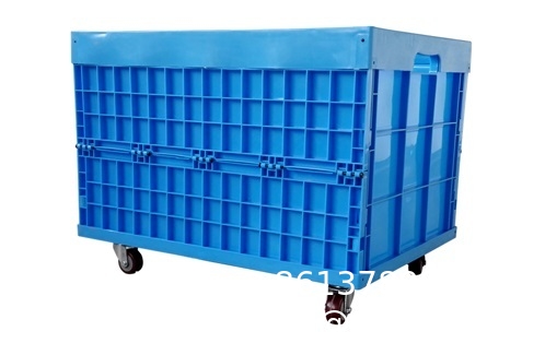 Bulk Storage Boxes Thickened extra large rectangular sliding box with wheels for clothing factory delivery and transport
