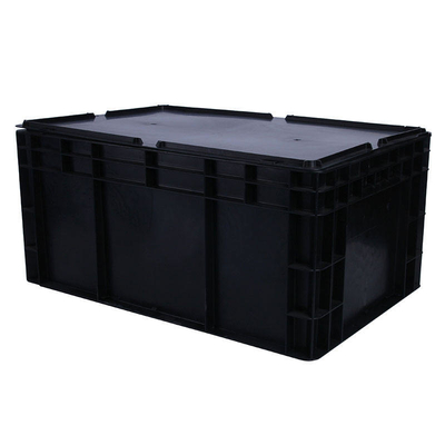 Heavy Duty Durable Solid Box Crate Stackable Plastic Logistic Crate Euro Storage Box Euro Standard Transport Use Plastic Logistics Box | Stackable Solid Crate For Heavy Load Applications