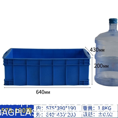 Storage Box – Euro Box Perfect Plastic Transport Box For Camping, Boat Or Garden – Stackable With Other Euro Containers And Stacking Boxes