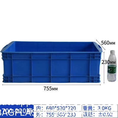Storage Box – Euro Box Perfect Plastic Transport Box For Camping, Boat Or Garden – Stackable With Other Euro Containers And Stacking Boxes