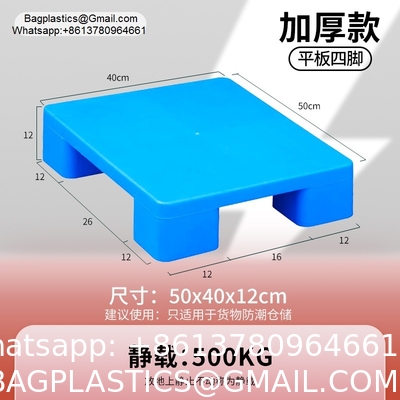 plastic pallet, Cheap Light Duty Recycled HDPE Pp 3 Runners Nestable One Way Export Plastic Pallet 4 Way Entry Plastic Pallet