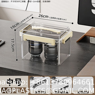 Household Multifunction Large Stackable Clothes Clear Transparent PP Container Box Plastic Storage Boxes Bins With Lid Wheels