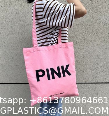Promotional Personalized Eco-Friendly Cotton Canvas Tote Bags With Rope Handles Custom Printed Sublimation Blanks Fashion Style For Wholesale
