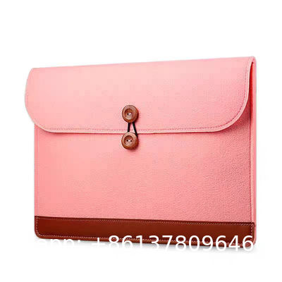Felt Laptop Bag Protective Light Weight Carrying Envelope Sleeve Case, Compatible With Asus D e l l HP Microsoft Notebook Chromebook Ultrabook, Apple MacBook Air Pro