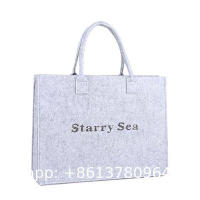 Felt Material Lightweight Shoulder Bags For Ladies Wholesale Half Moon Bag Manufacturer Female Clutch Women'S Shoulder Bags Custom Handbags Ladies Felt Tote Bag With Zipper