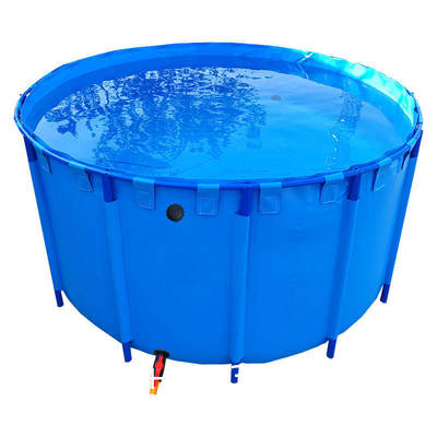 Logo personalizzato 10 piedi x 30 pollici Famiglia in PVC Piscine sopra terra Cornice rotonda di metallo Piscina Grande cortile estivo