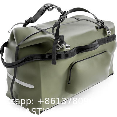 Large Waterproof Duffel Bag Rolltop Dry Backpack Duffle Bags For Kayaking, Rafting, Boating, Swimming, Camping, Travel, Gym, Beach, 60L/80L