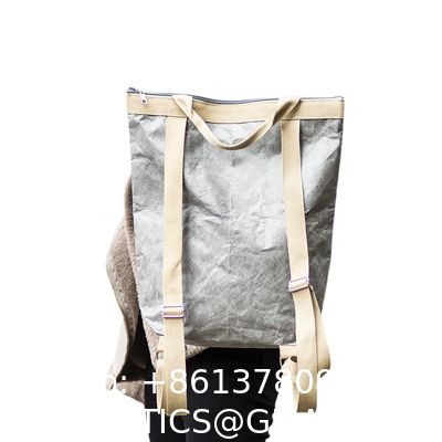 Durable Kraft Paper Tyvek Tote Handbag Eco Friendly Custom Printed Fashion Personalized Waterproof Messenger Bag High Quality Tyvek Tote Bag