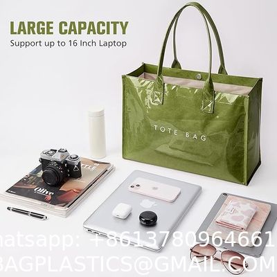 waterproof fashionable Customized Printed Dupont Paper Bag With Zipper Can Be Washed And Torn Not Break The Handbag Shoulder Crossbody Bag