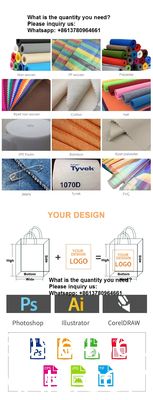 Summer Personalized Shoulder Bag Custom Logo High Quality Washable Durable Kraft Paper Tyvek Tote Handbag Reusable And Waterproof Tyvek Paper Travel Bag