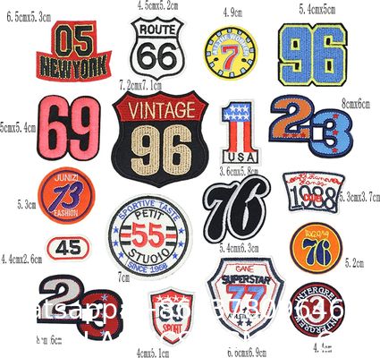 Custom Logo Embroidery Patches Wholesale Heat Press Designer Woven Patches Iron On Woven Hat Patches Embroidered For Clothes