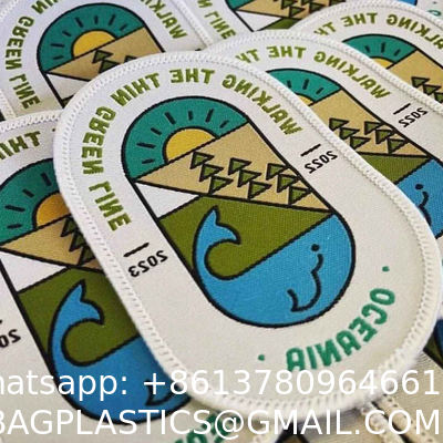 Embroidery Letters Patches Route 66 Sew Iron On Applique Black White Embroidered Patch Badges For DIY Bag Jeans Hat T Shirt