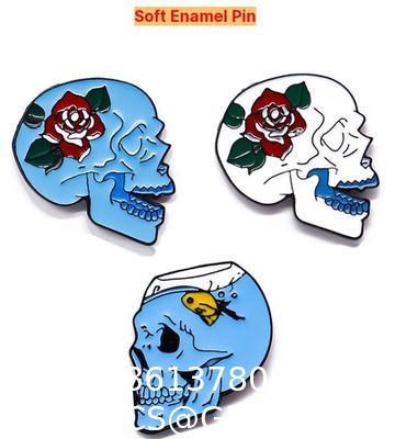 Customized School Badges Magnetic Stainless Steel UV Printed Cartoon Copper Aluminum Baked Varnish Plastic Metal Crafts Metal Pin Corporate School Feats Honor Emblem Badge Zinc Alloy Metal Badge