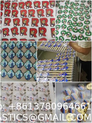 Customized School Badges Magnetic Stainless Steel UV Printed Cartoon Copper Aluminum Baked Varnish Plastic Metal Crafts Metal Pin Corporate School Feats Honor Emblem Badge Zinc Alloy Metal Badge