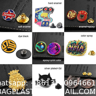 Manufacturer Custom Fashion Pins Metal Logo Badges Brooch Hard Soft Enamel Pins Lapel Pins For Clothes Decorative Hard Enamel Badge Fashion Jersey Decorative Lapel Pins for Clothes