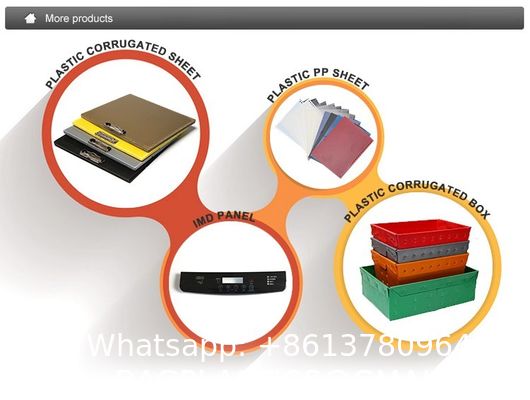 Corrugated Plastic Carton Box Twin Wall Pp Box Shipping Box Heavy-Duty Collapsible Storage Containers 3mm Thick PP Plastic Moving Boxes Space-Saving Design Cutting Processing