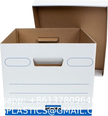 recyclable, sustainable, Custom Heavy Duty Cardboard Moving Boxes Safe Transport With Handles Sturdy Paper Packing Supplies For House/Office