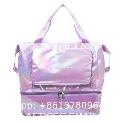 Colorful Unicorn Rainbow Tote Bag For Women, Large Shoulder Foldable Reusable Grocery Handbag For Shopping Picnic