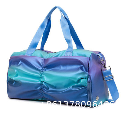 Travel Duffle Bag, Waterproof Sport Tote Gym Bag For Women Men, Overnight Weekender Carry On Bag With Wet Pocket