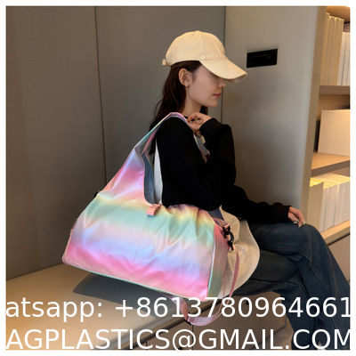 Personalized Initial Dance Bag For Girls, Small Lace Gym Sport Yoga Dance Bags Gift For Teen Girls, Cute Letter Kids Ballet Bag Zipper Toddler Travel Duffle Tote With Adjustable Straps