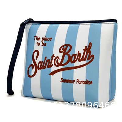 Portable Multi-Functional Travel Essential Multi-Color Striped Bag Waterproof Travel Bag Cosmetic Bag Toiletry Bag Storage Bag