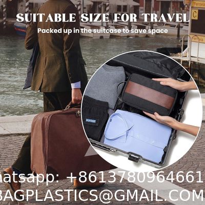 Sustainable Travel Toiletry Bag - Large Toiletry Bag For Men, Water Resistant Skincare Bag, Travel Bag For Toiletries