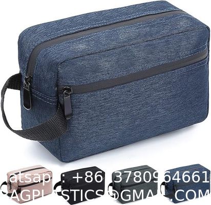 Travel Toiletry Bag For Women And Men, Water-Resistant Shaving Bag For Toiletries Accessories, Foldable Storage Bags With Divider And Handle For Cosmetics Toiletries Brushes Tools