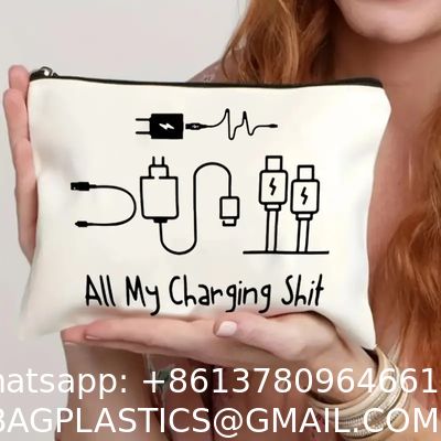 Pack Tool Bag Zipper Pouch, Premium Tool Pouch, Utility Multipurpose Storage Organizer Tool Pouches With Carabiner Metal Zipper For Tools, Stationary, Pencil Pouch