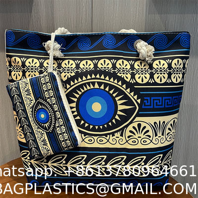 Evil Eye Tote Bag,Reusable Shopping Bags, Funny Novelty Canvas Tote Bag, Aesthetic Grocery Bags, Gifts For Women Mom