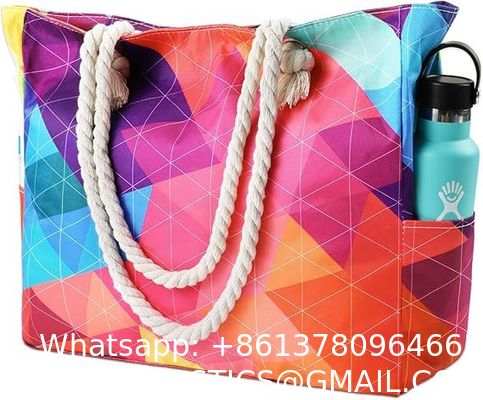 Hot Selling Multifunctional Large Capacity European And American Classic Popular Beach Bag Travel Holiday Gym Essential