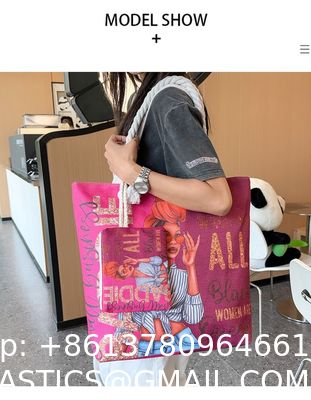 Canvas Tote Bag for Women, Beach Bag, Large Beach Bags Totes Swim Canvas Tote Shoulder Bag Water Resistant Bags For Gym Travel Daily