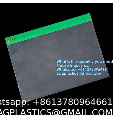 Metal zipper bag, Metal slider bag, Logo Printed Biodegradable Matte Frosted Zip Lock Recycled Custom Garment Zipper Bags For Clothing Packaging