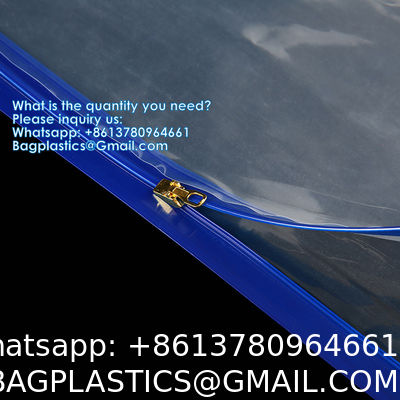 Metal zipper bag, Metal slider bag, Logo Printed Biodegradable Matte Frosted Zip Lock Recycled Custom Garment Zipper Bags For Clothing Packaging