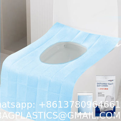 Toilet Seat Covers Disposable 16x24 Inch XL Portable Toilet Liners Travel Seat Cover For Outdoors,Hotel, Hospital, Travel, Public Toilet Seat Cover