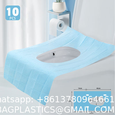 Toilet Seat Covers Disposable 16x24 Inch XL Portable Toilet Liners Travel Seat Cover For Outdoors,Hotel, Hospital, Travel, Public Toilet Seat Cover