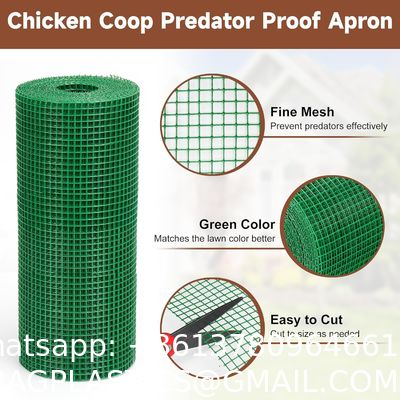 Chicken Coop Predator Proof Apron,Chicken Wire Bottom Predators Resistant,Fence Netting Barrier For Chicken Coop